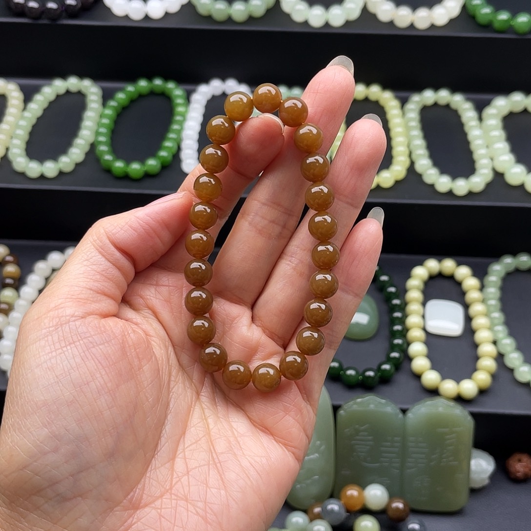 糖***宝和田玉未镶嵌手链