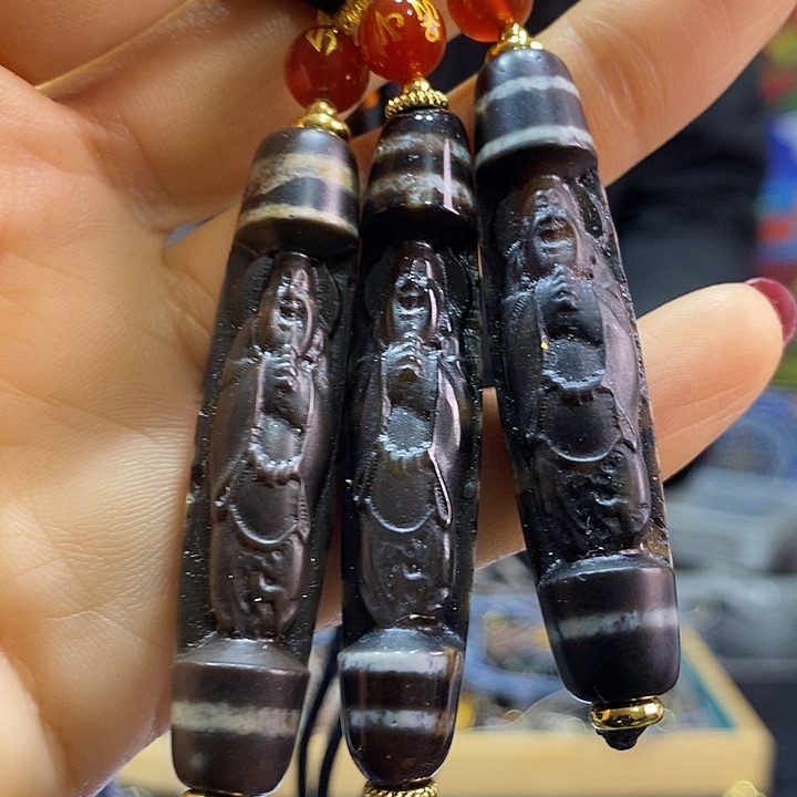 玛瑙/玉髓颈饰未镶嵌54多样性发其一