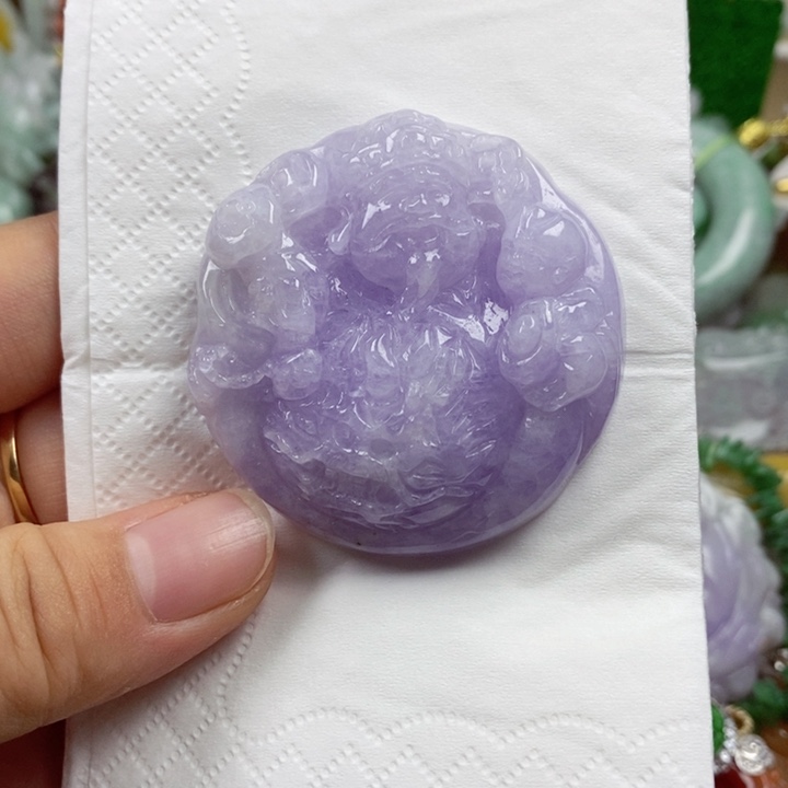 翡翠吊坠(不含链)未镶嵌微***A