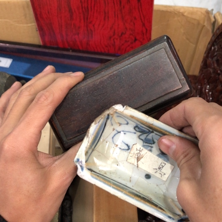 陶瓷孤品单件车里拍