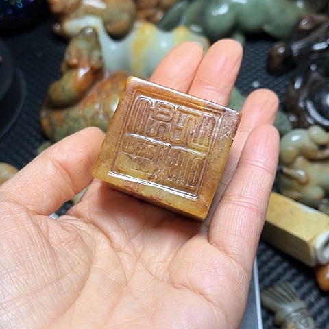 白玉菩提吊坠摆件