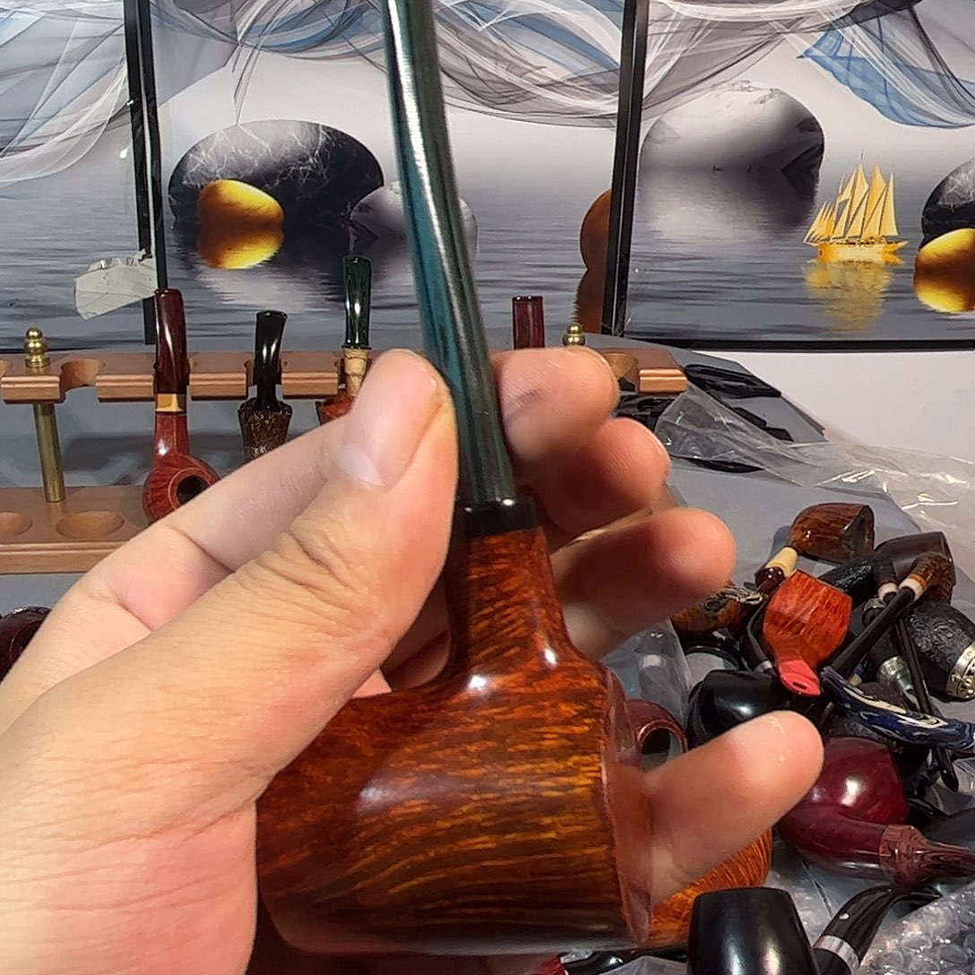 凌***烟石楠木锤子烟斗手工