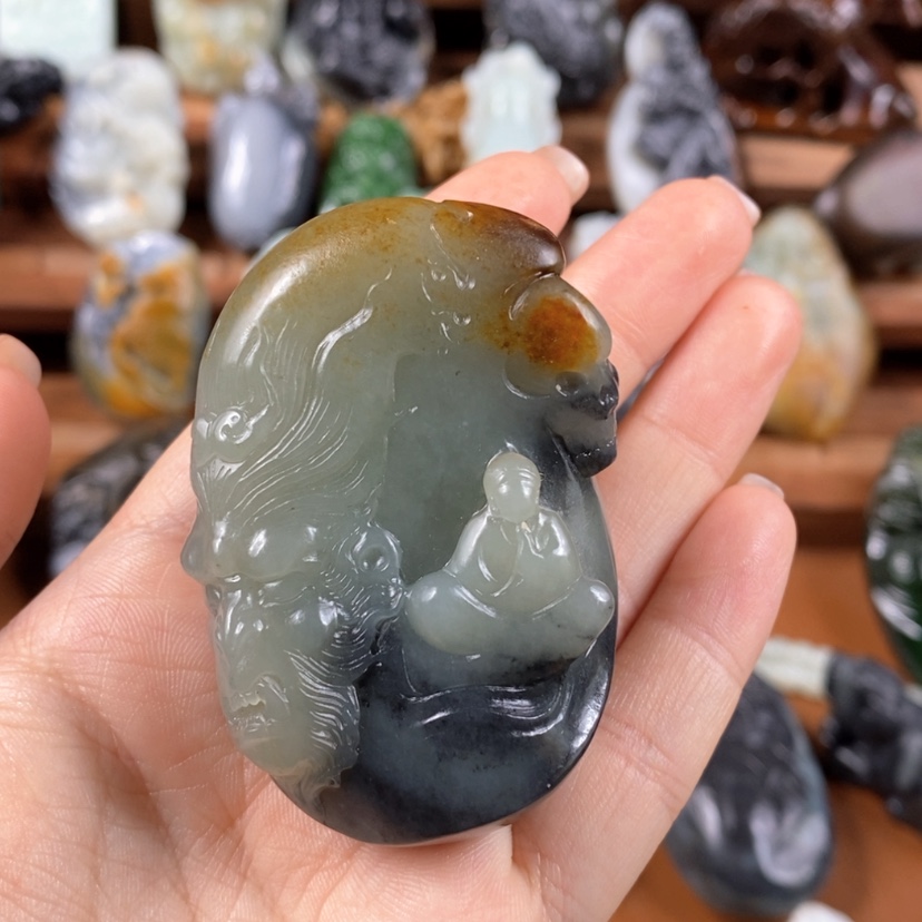 【闪购商品】未镶嵌和田玉把件就**样