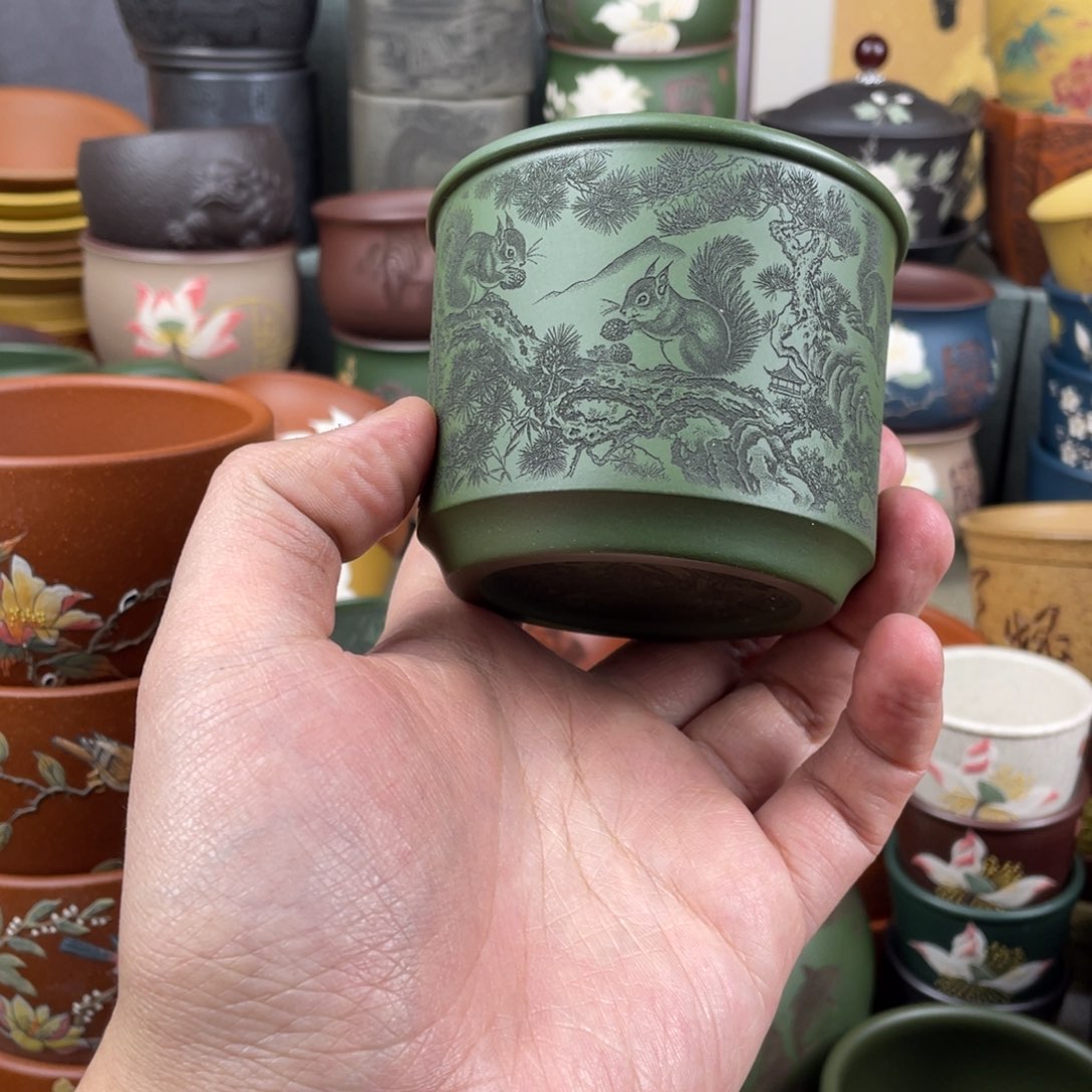 紫砂茶杯紫砂茶杯