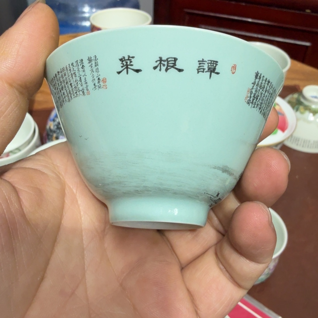 现代景德镇全手工全手绘茶器