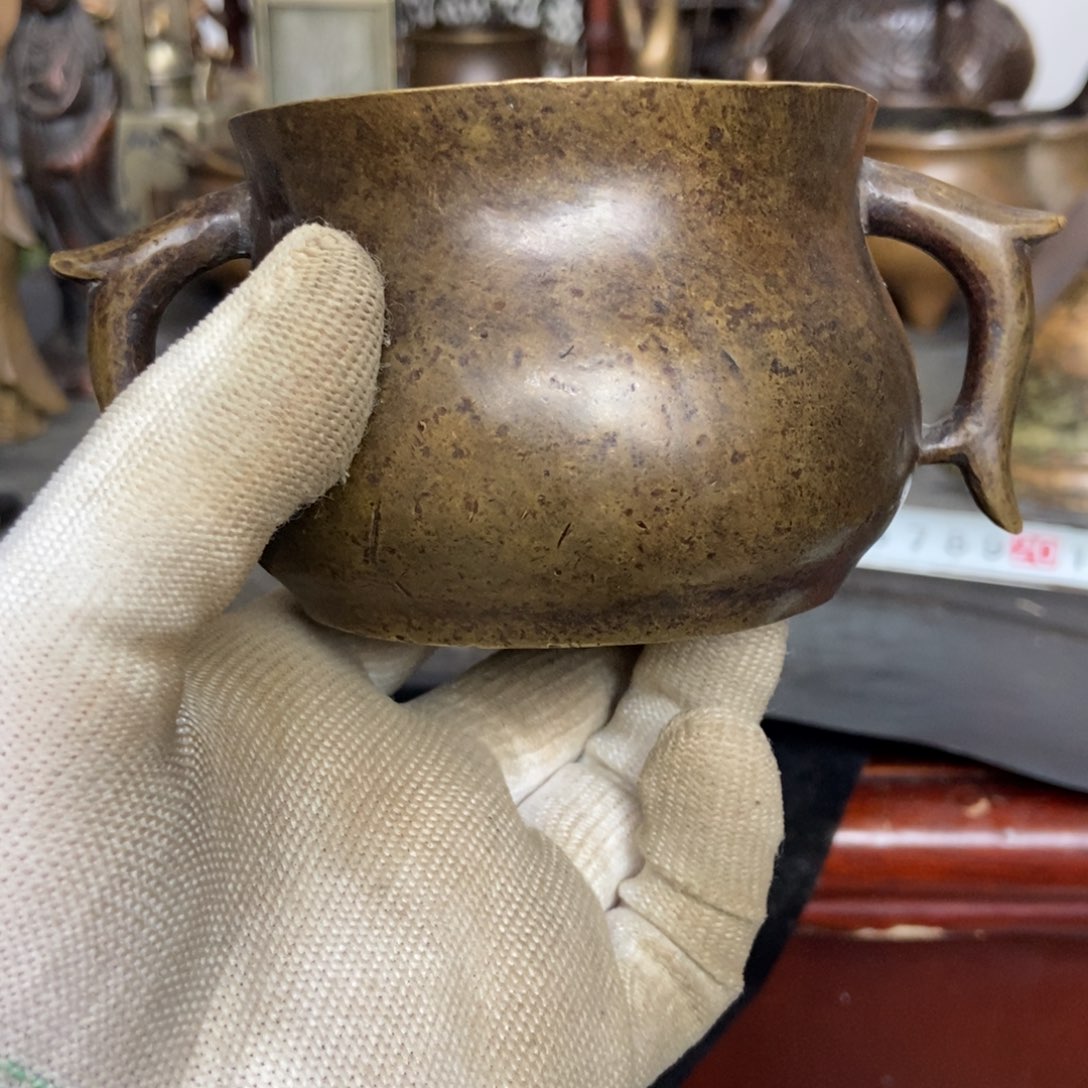 铜器工艺品摆件香炉摆件