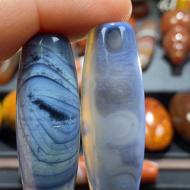 玛瑙/玉髓未镶嵌挂件