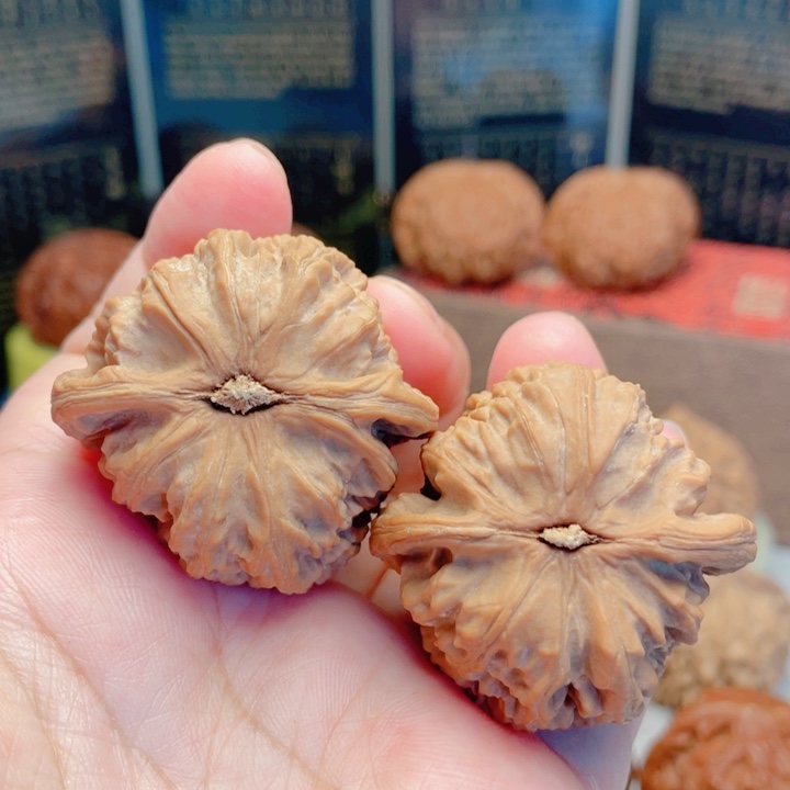 文玩核桃吊坠39白狮子