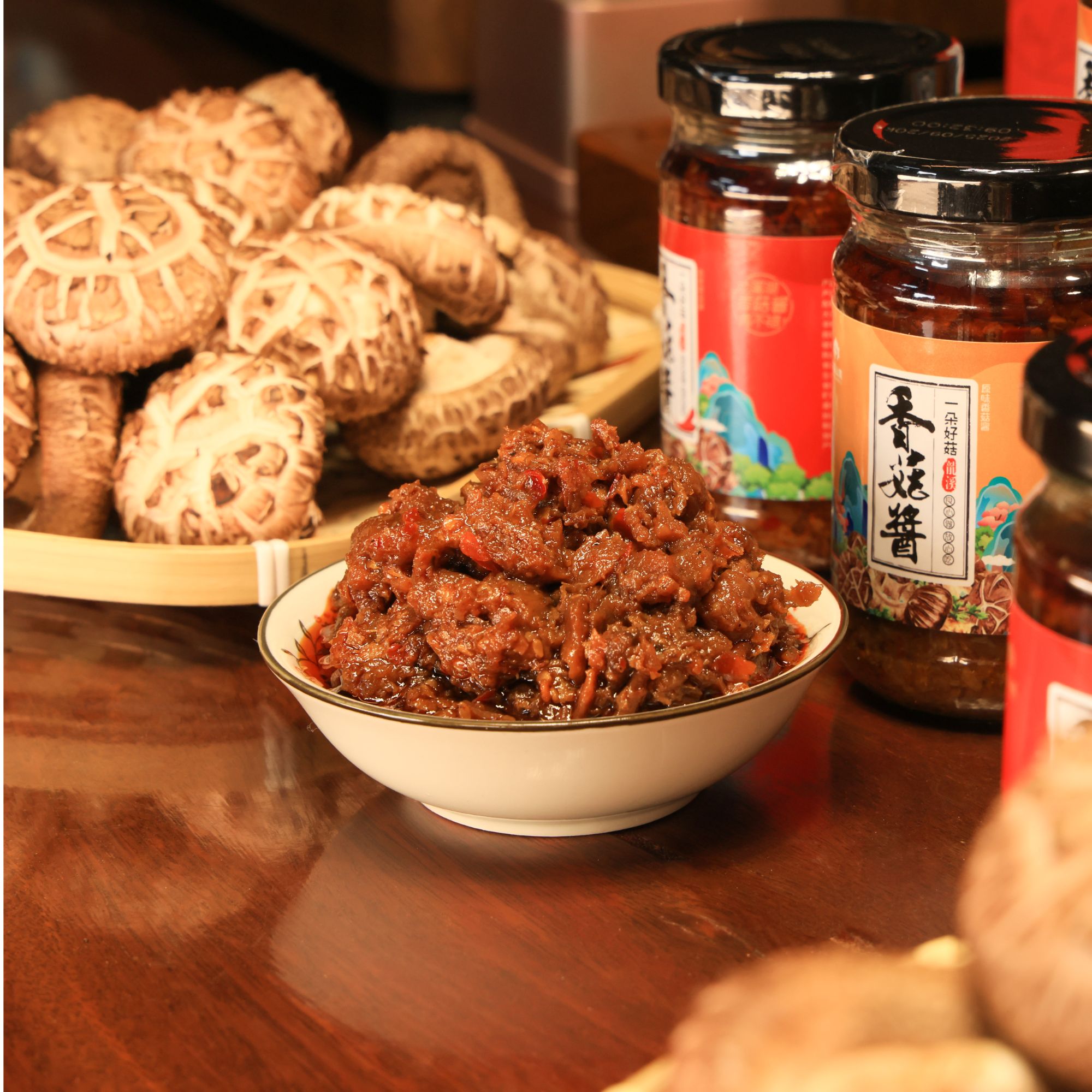 平顺香菇酱招牌拌饭拌面夹馍下饭酱