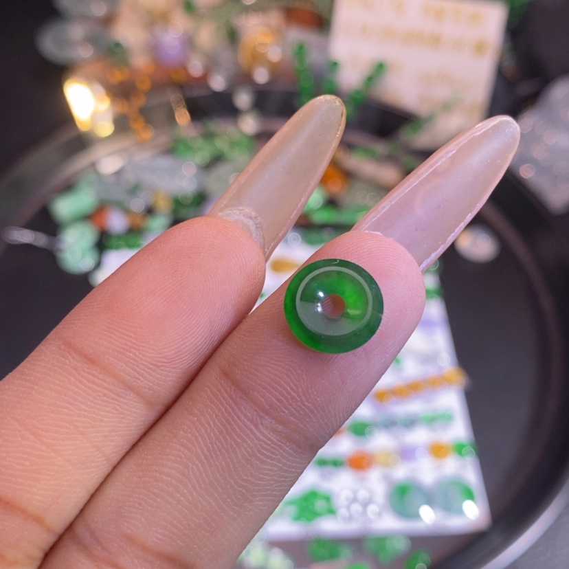 【闪购商品】翡翠挂件未镶嵌扣子