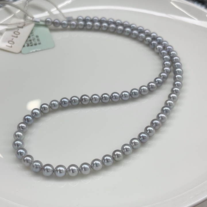项链未镶嵌海水珍珠5-5.5mm