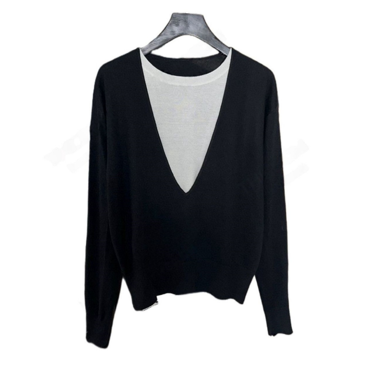 【YLANGENE】简约百搭拼色针织衫KT0778YIKKE