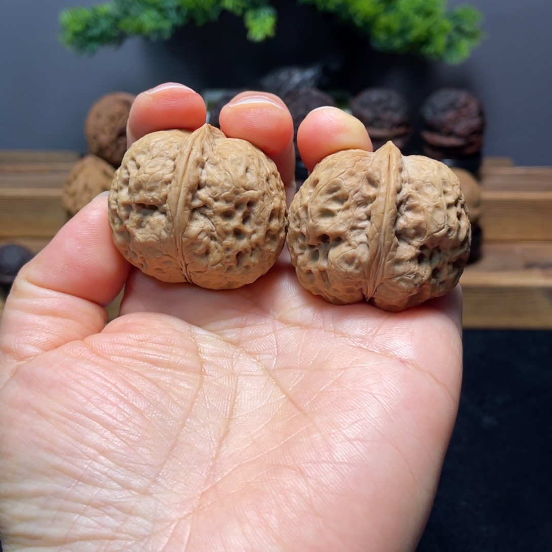 文玩核桃把件云南铁核桃10