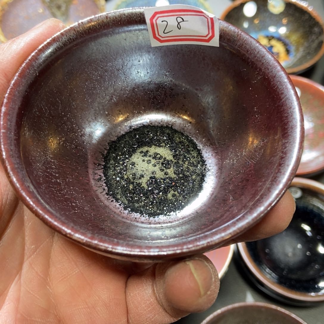 茶盏付*码28 建窑建盏壹铭建盏