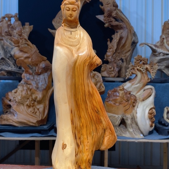 柏木（崖柏）根雕摆件