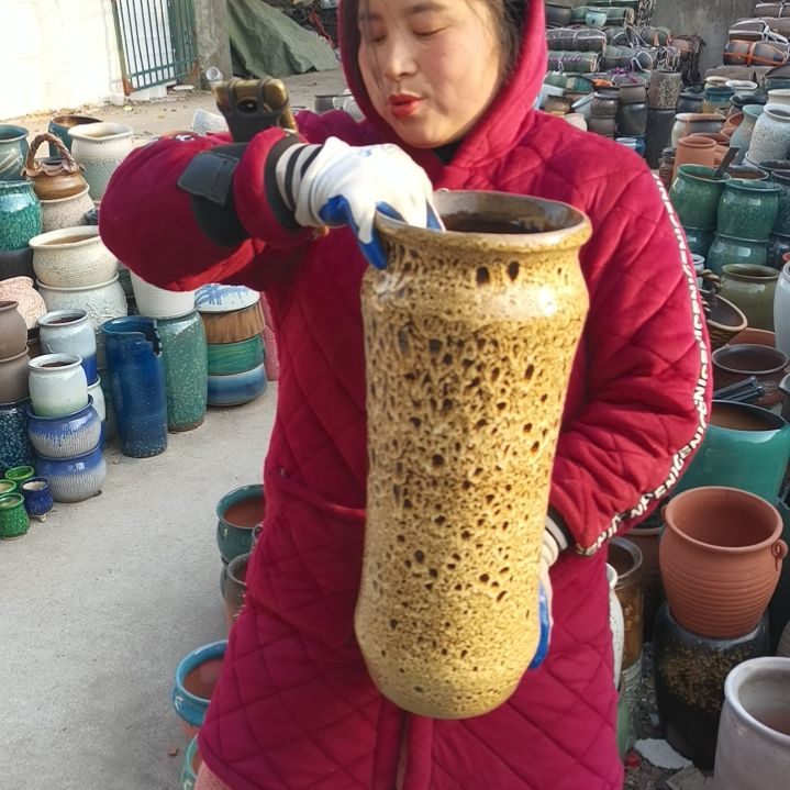 红陶口18高46～瑕疵