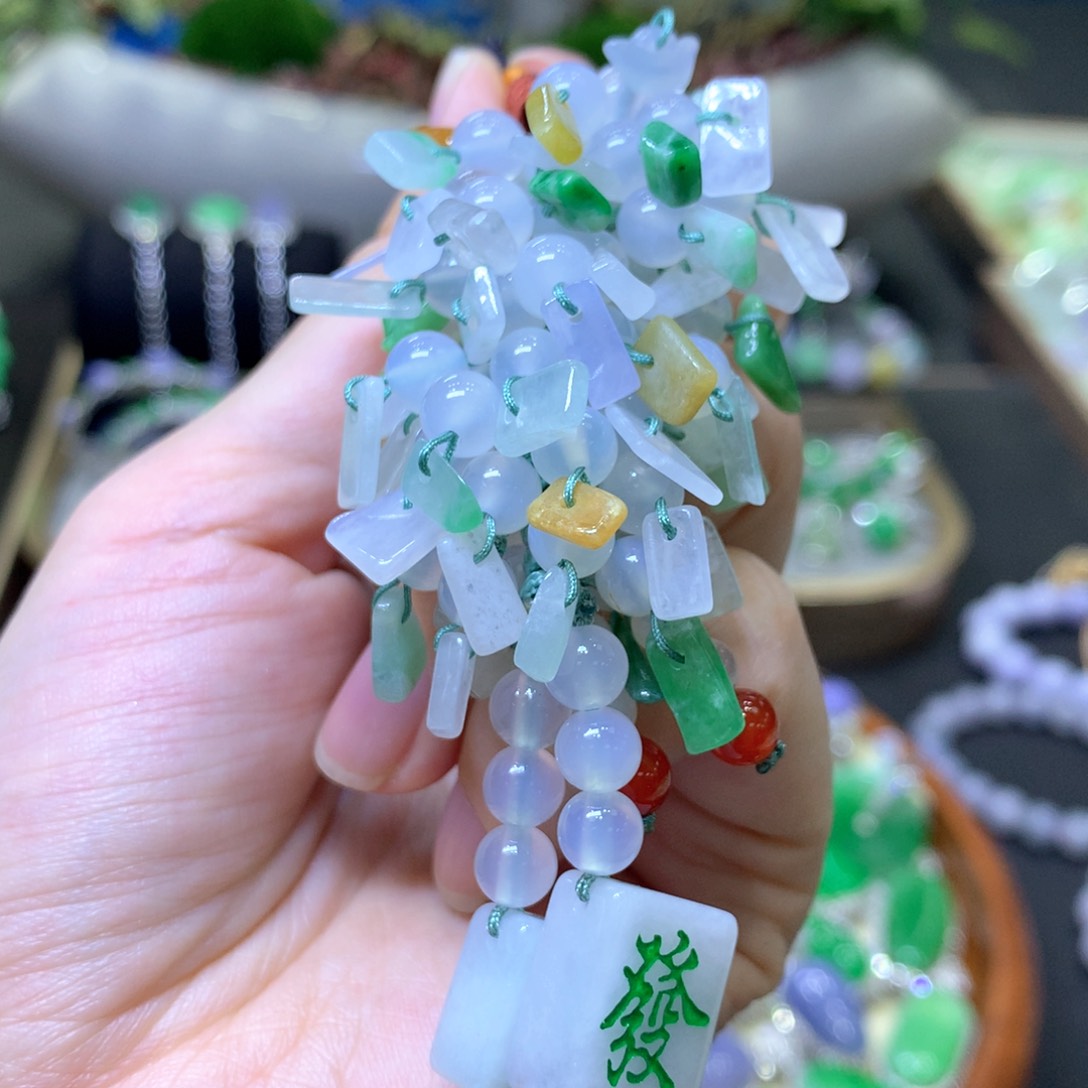 【闪购商品】翡翠颈饰未镶嵌翡翠吊坠项链