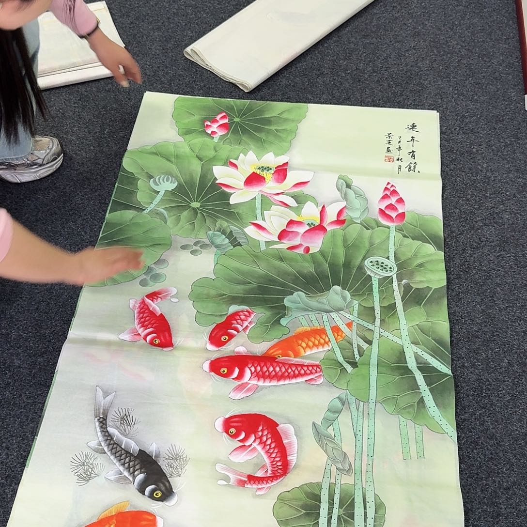 纯手绘国画作品作品