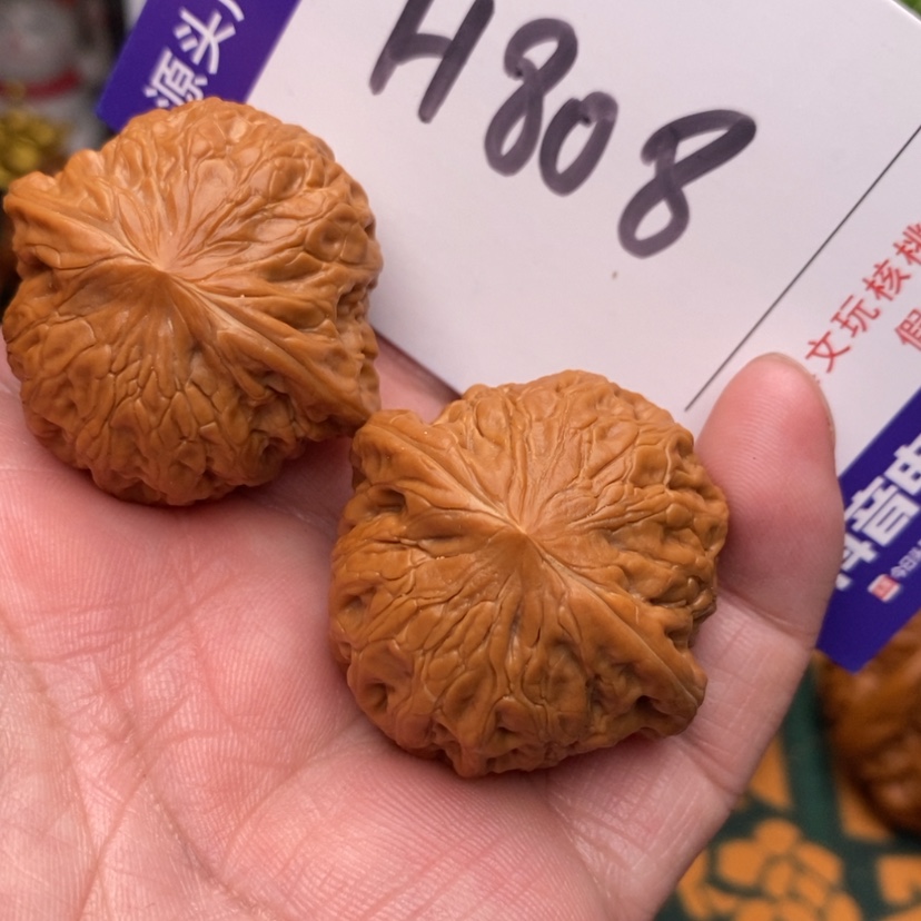 【闪购商品】文玩核桃把件边35铁锤妹妹