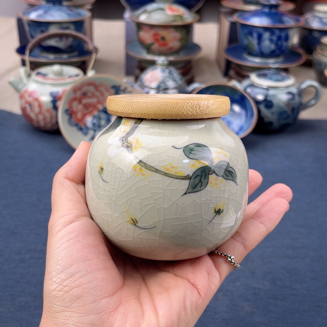 杯景德镇手绘手工茶具