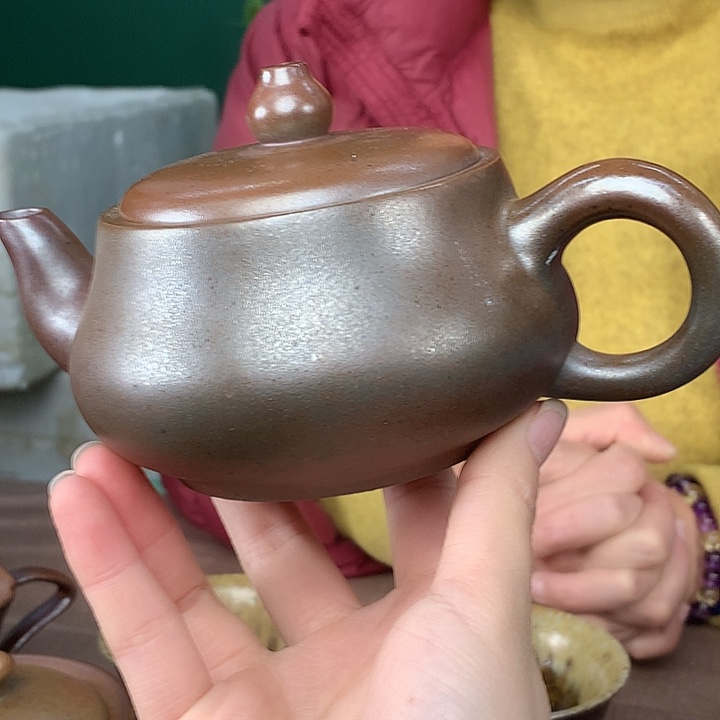 紫砂柴烧纯自然柴烧