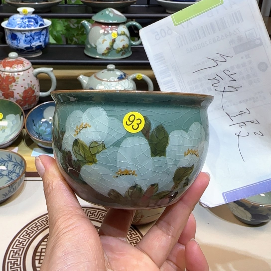 懒*?景德镇陶瓷手绘茶具