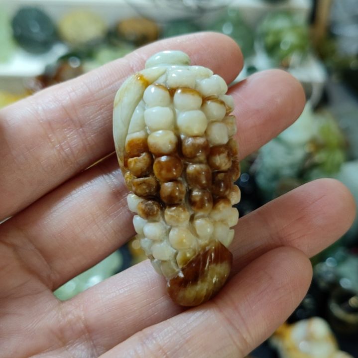 岫玉挂坠款式未镶嵌