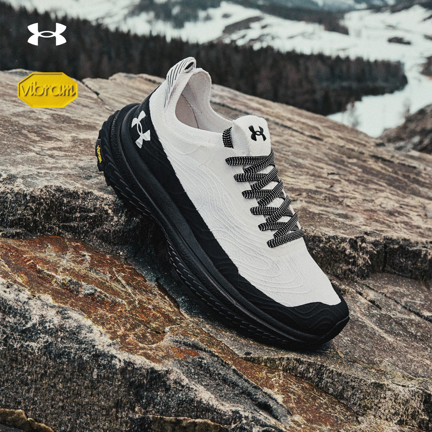 【谢霆锋同款】安德玛越野跑鞋秋季徒步登山抓地防滑男女休闲运动鞋