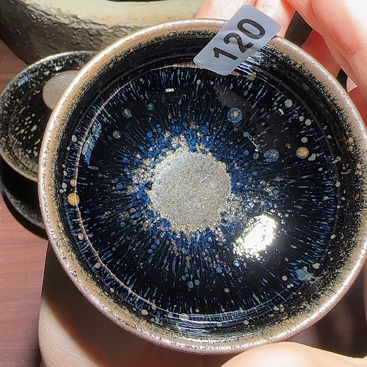 茶盏琢泥窑建盏柴烧