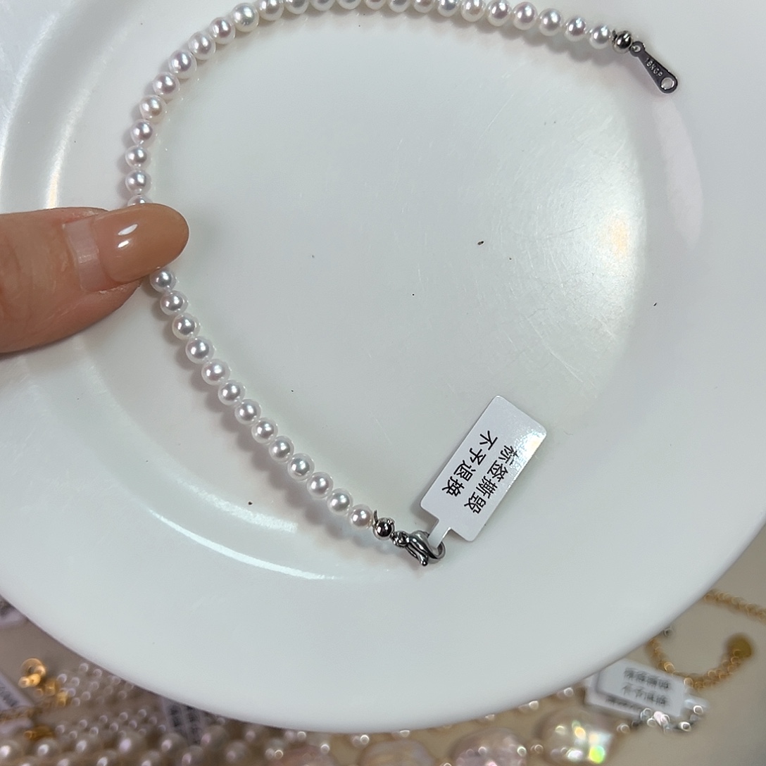 淡水珍珠钛钢天然淡水珍珠