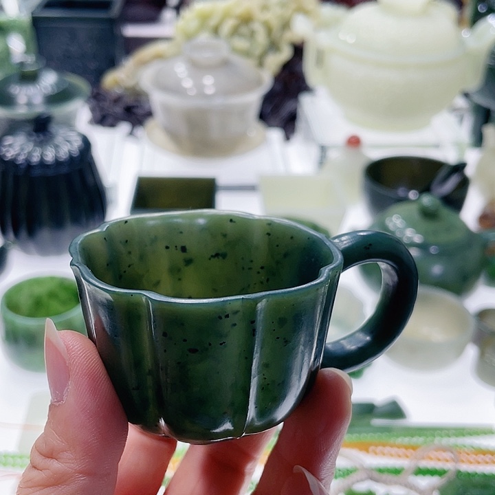 和田玉（碧玉）挂件未镶嵌