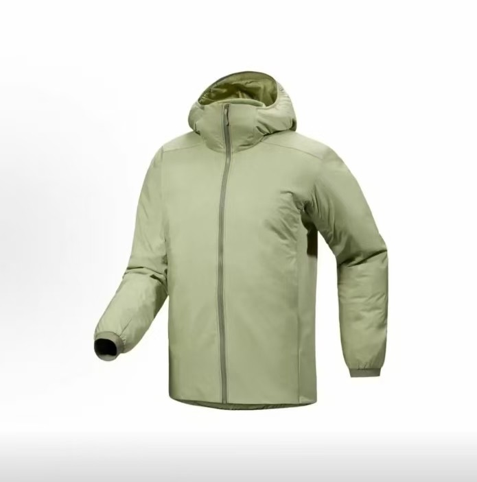 户外透气防风保暖连帽男女通用棉服舒适绿色专属