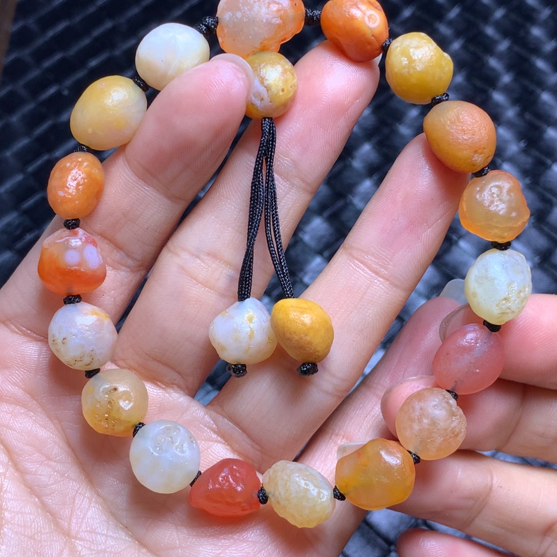 未镶嵌玛瑙/玉髓珠宝半成品