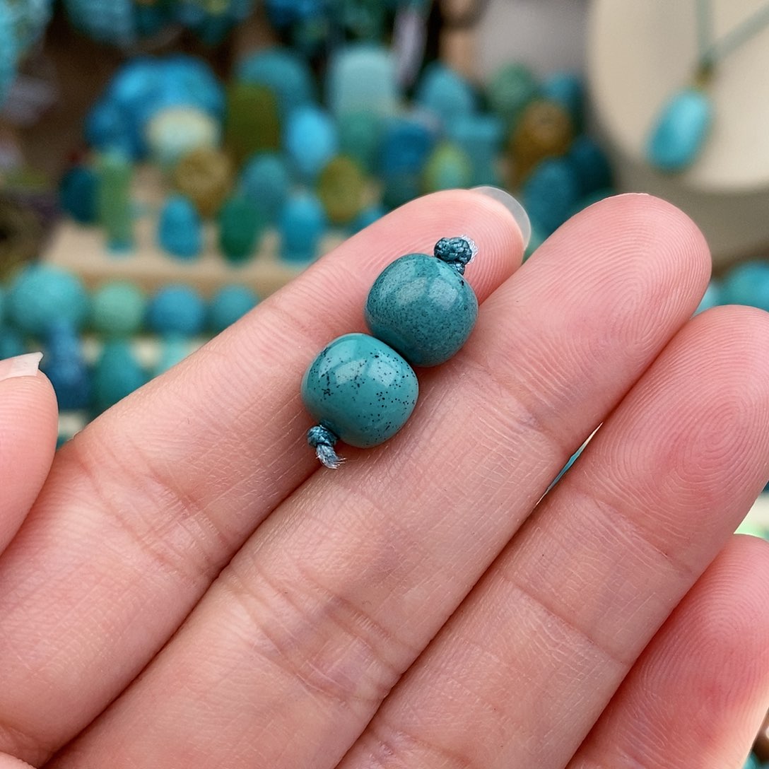 绿松石珠宝奇石未镶嵌