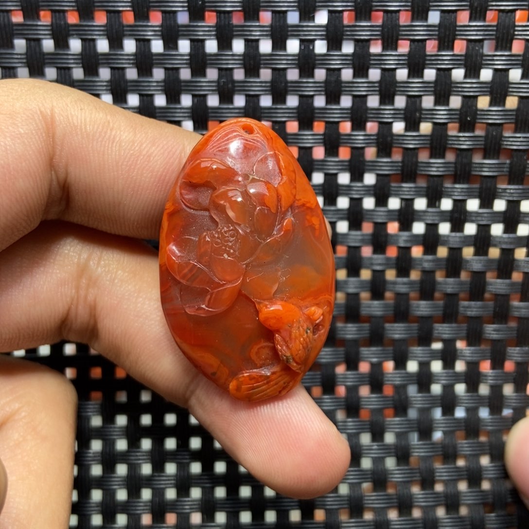 【闪购商品】南红玛瑙吊坠(不含链)未镶嵌