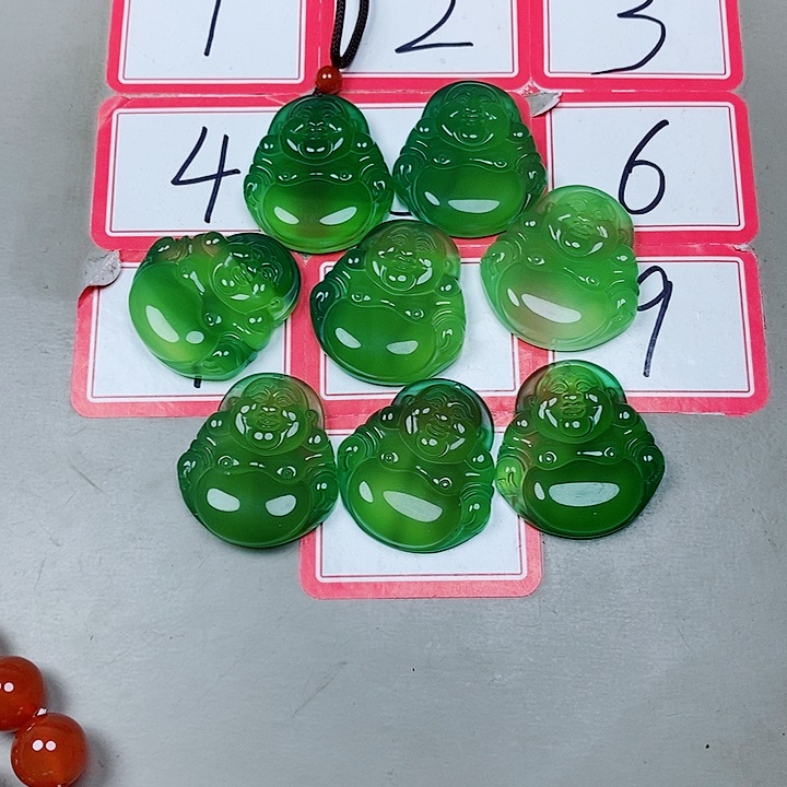 未镶嵌吊坠(不含链)玛瑙/玉髓花****来