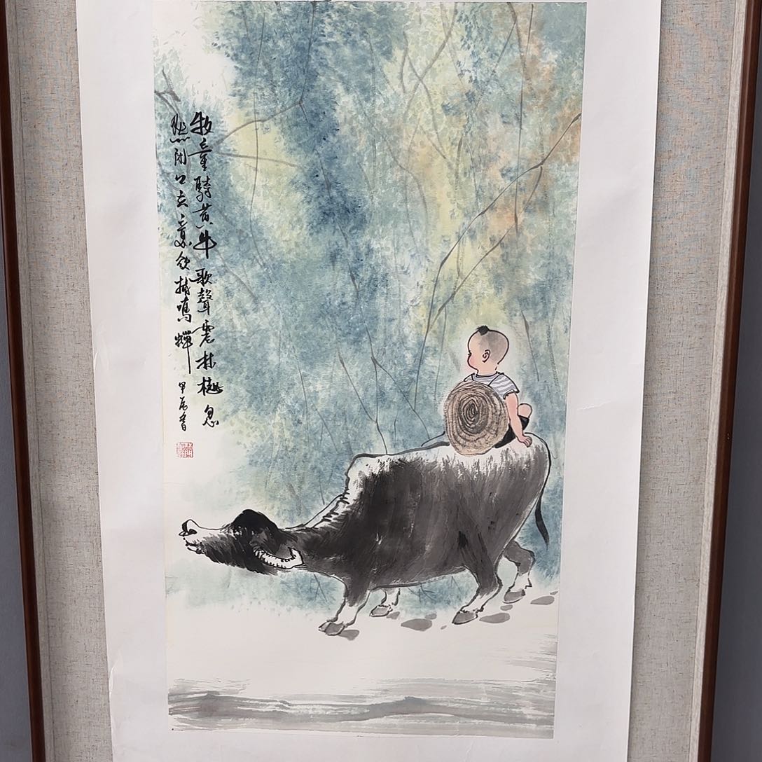 国画亲笔手绘原创