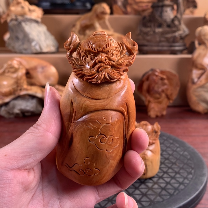 核***缘柏木（崖柏）根雕摆件