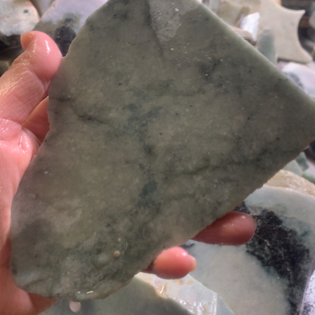 翡翠颈饰未镶嵌缅甸翡翠