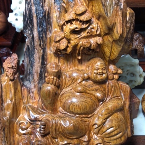 黄花梨/降香黄檀招财弥勒