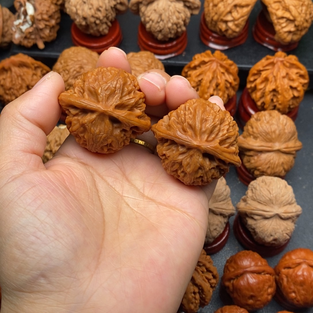 文玩核桃把件41宫灯