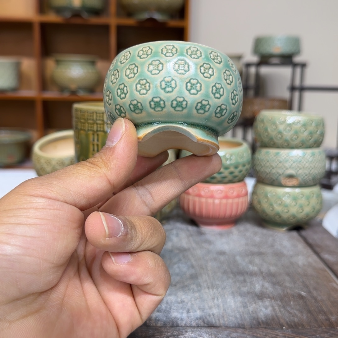 a***️手工花盆 032 内口口径 5.5 cm 