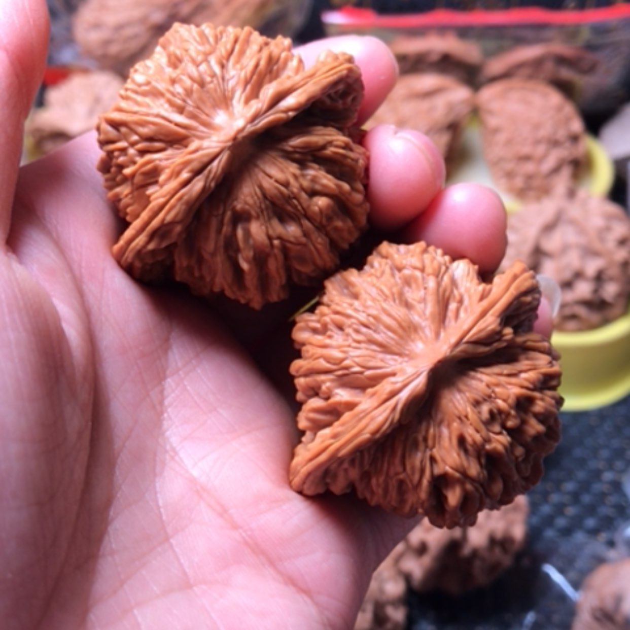 【闪购商品】摆件核桃文玩核桃四座楼