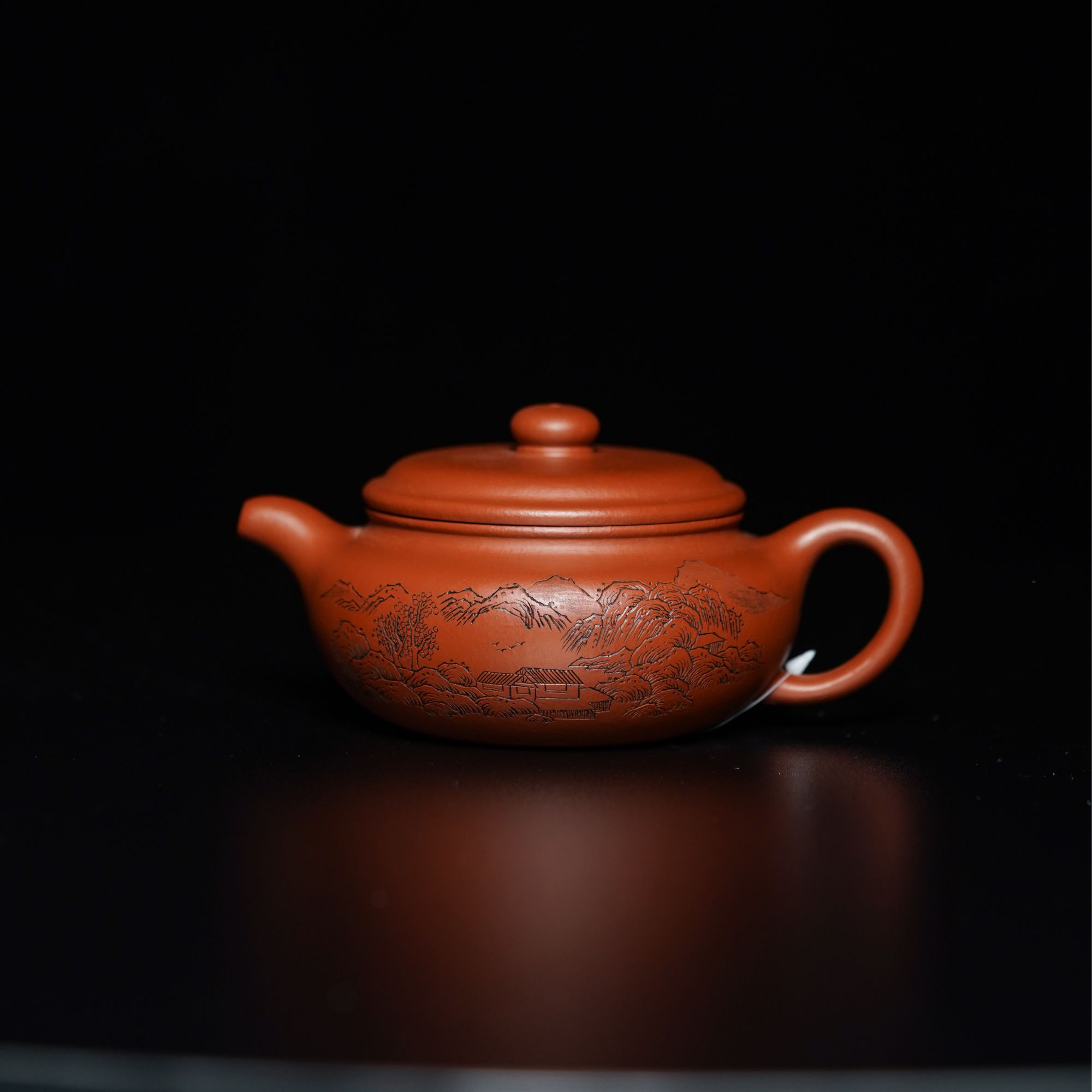 32号朱泥仿古紫砂壶