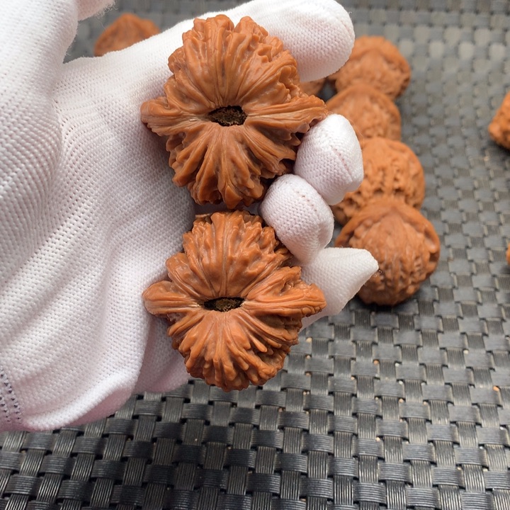 红*42拱桥楼文玩核桃狮子头