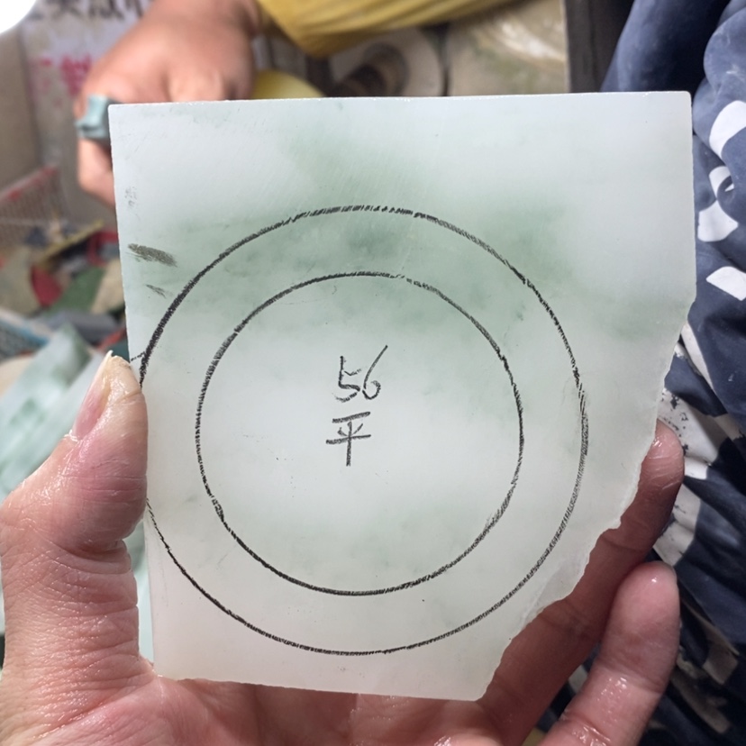 【闪购商品】石英质玉（天山翠）手镯未镶嵌于**呀定制手镯