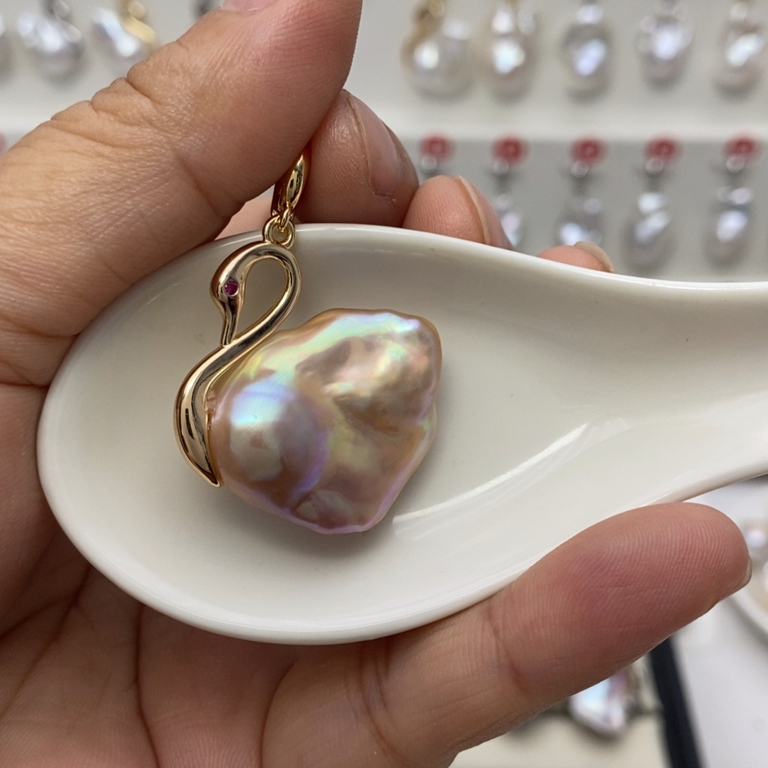 未镶嵌其它淡水珍珠