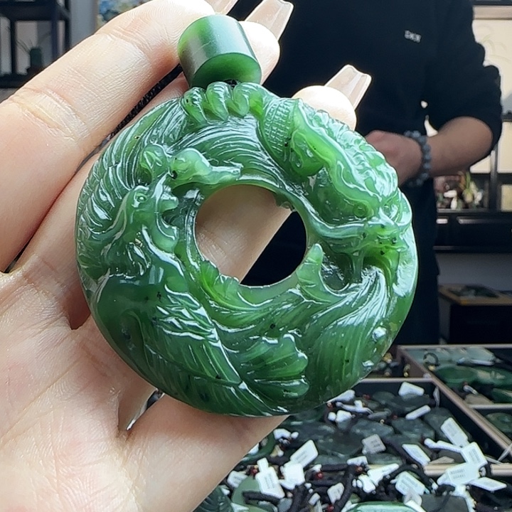 和田玉未镶嵌吊坠(不含链)多样性发货拍一发一