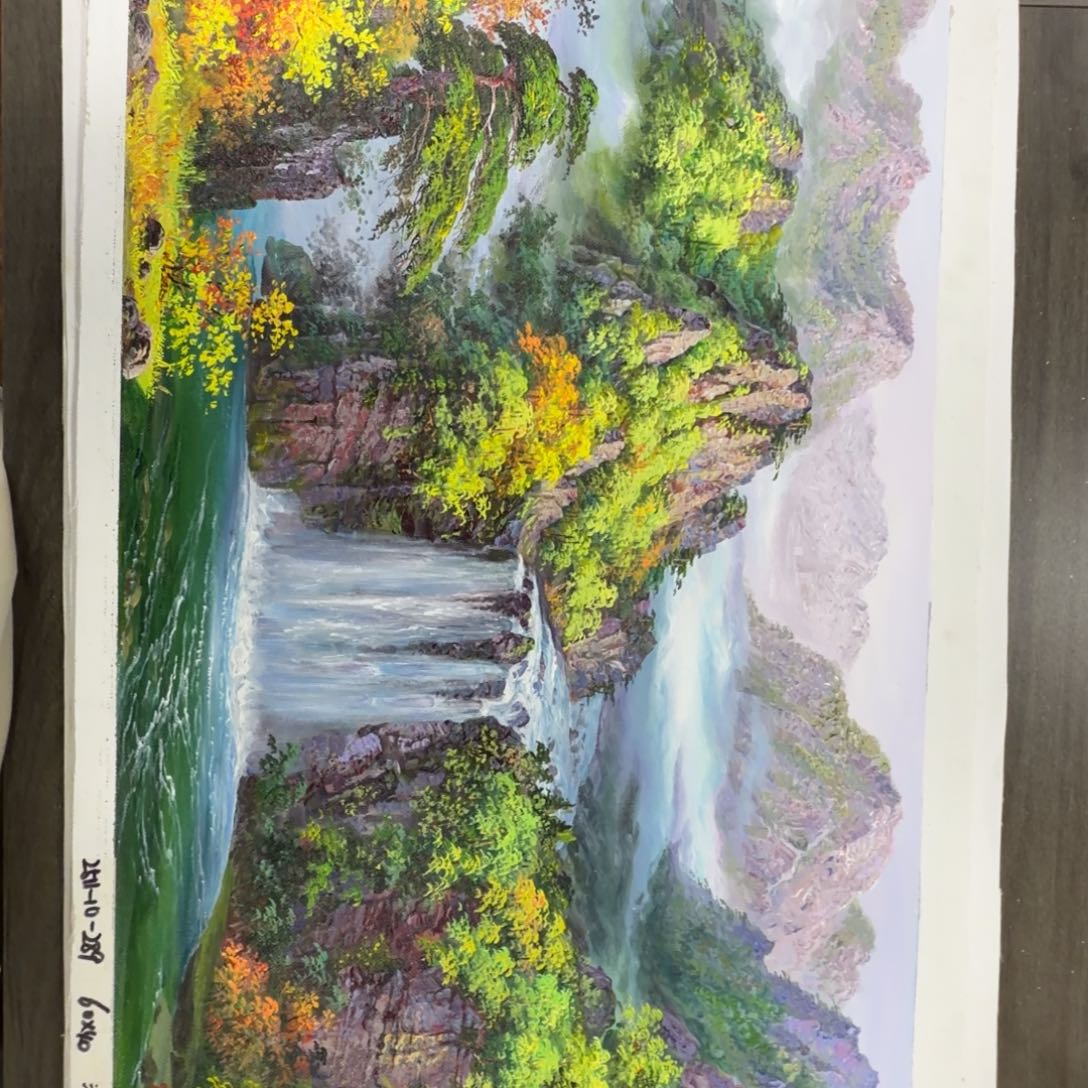 油画加油加油加油努力加油努力