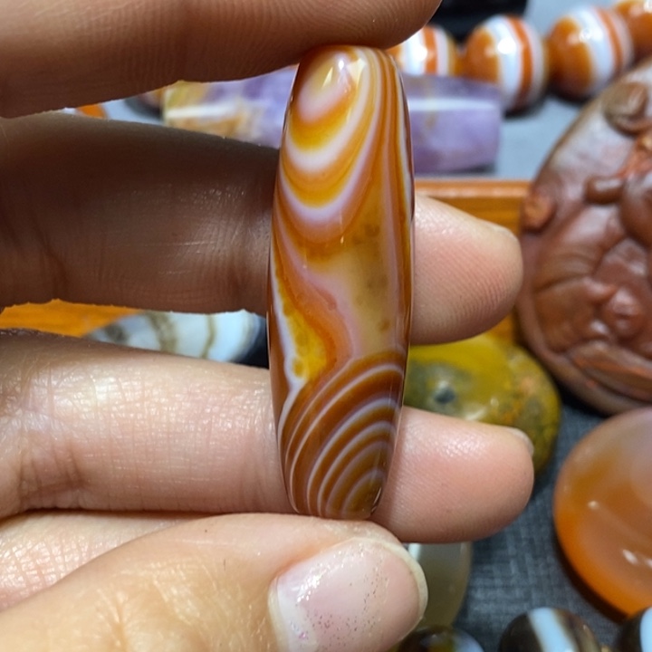 玛瑙/玉髓未镶嵌颈饰